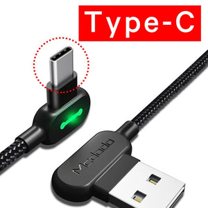 MCDODO Cable For iPhone XS MAX XR 8 7 6 5 6s Plus USB Cable Fast Charging Cable Mobile Phone Charger Cord Adapter USB Data Cable