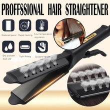 Load image into Gallery viewer, Ceramic Tourmaline Ionic Flat Iron Hair Straightener For Women