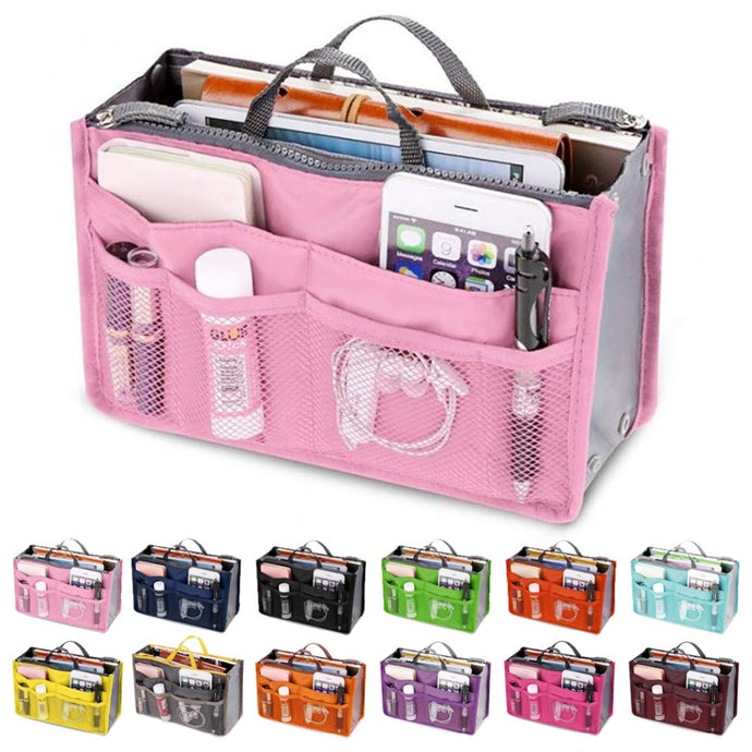 Handbag Organizer - Makeup Cosmetic Bag